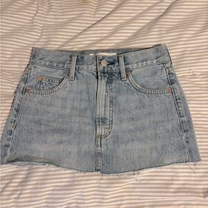 Denim Mini Skirt